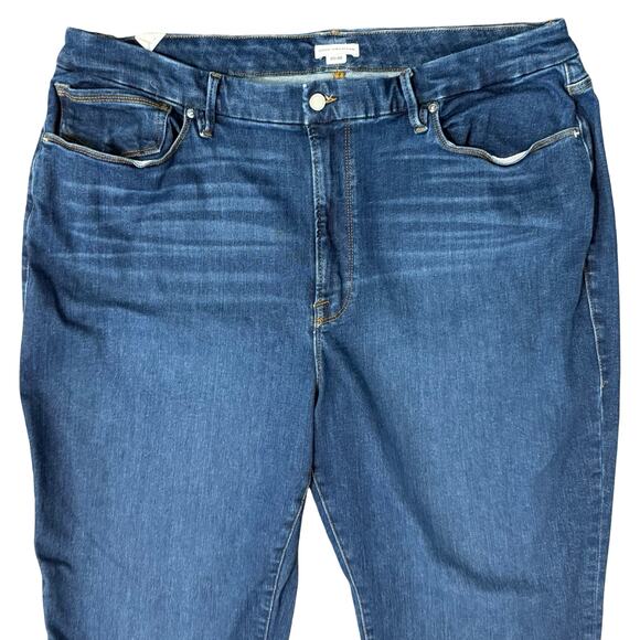 Good American Calic Denim Blue822 Always Fits Good Classic Jeans 20-26 NEW Tags - Picture 9 of 10